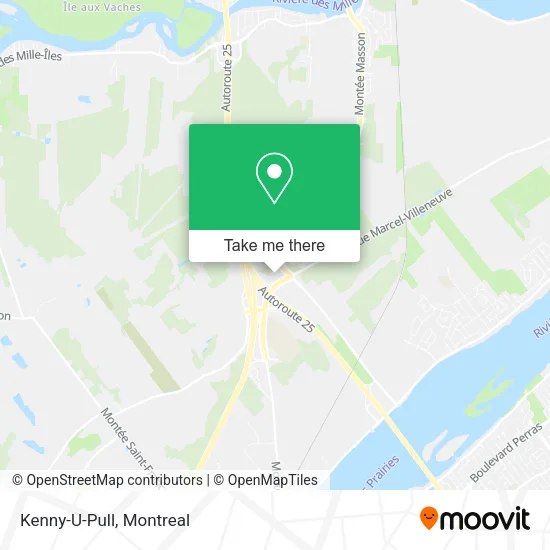 Kenny-U-Pull map