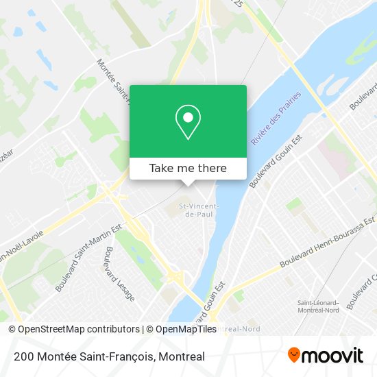 200 Montée Saint-François map