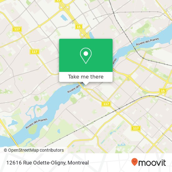 12616 Rue Odette-Oligny map