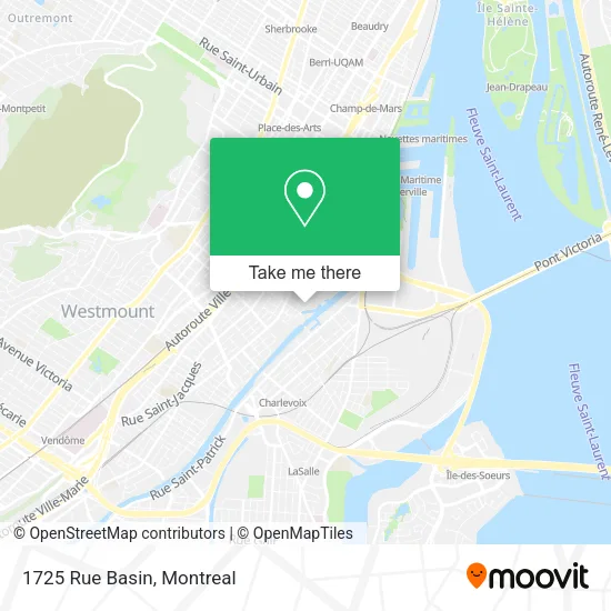 1725 Rue Basin map