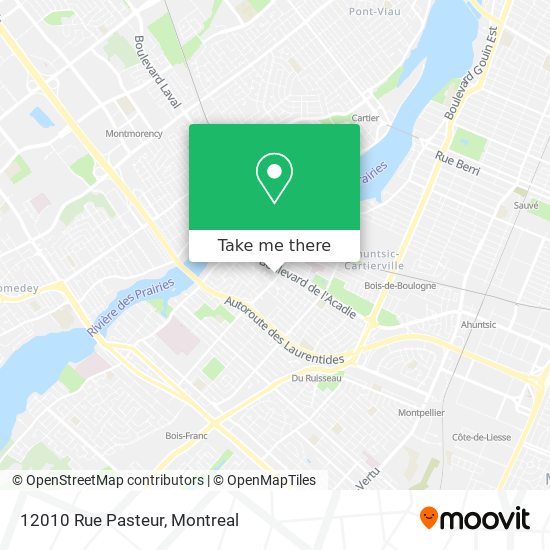12010 Rue Pasteur map
