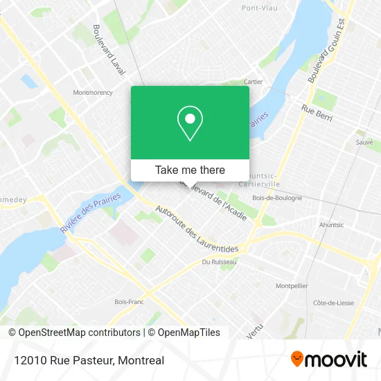 12010 Rue Pasteur map