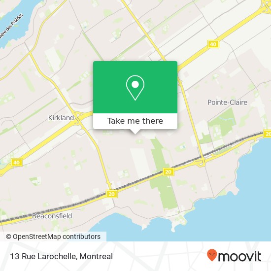 13 Rue Larochelle map