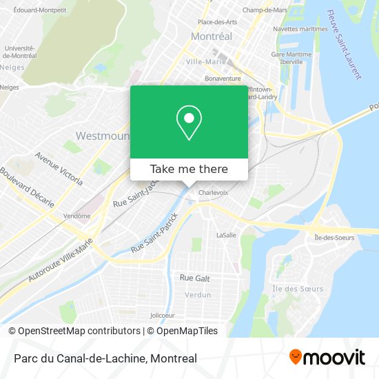 How to get to Parc du Canal de Lachine in Montr al by Bus Metro