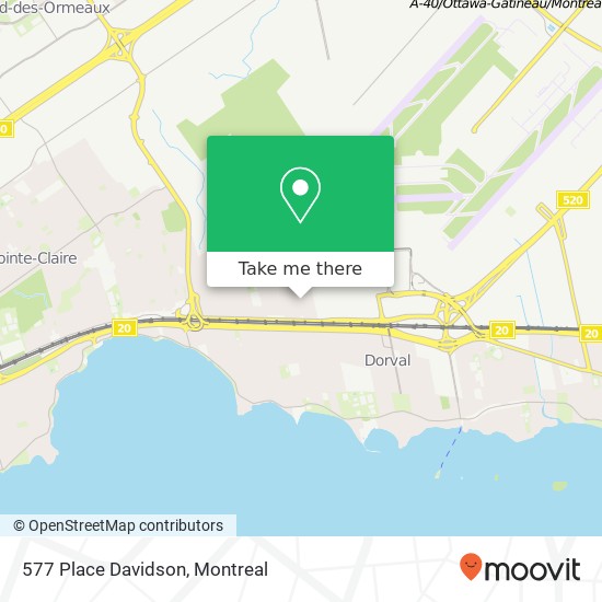 577 Place Davidson map