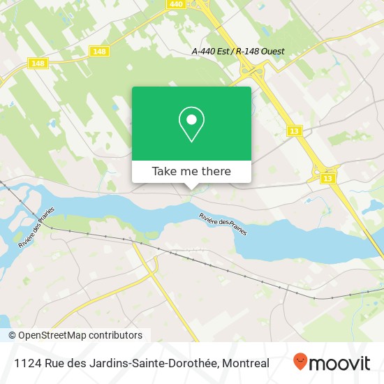 1124 Rue des Jardins-Sainte-Dorothée map