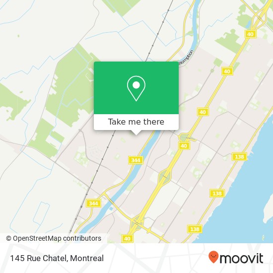 145 Rue Chatel map