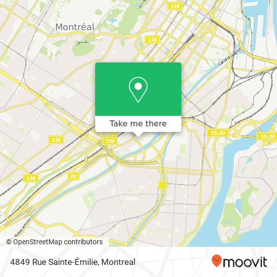 4849 Rue Sainte-Émilie map