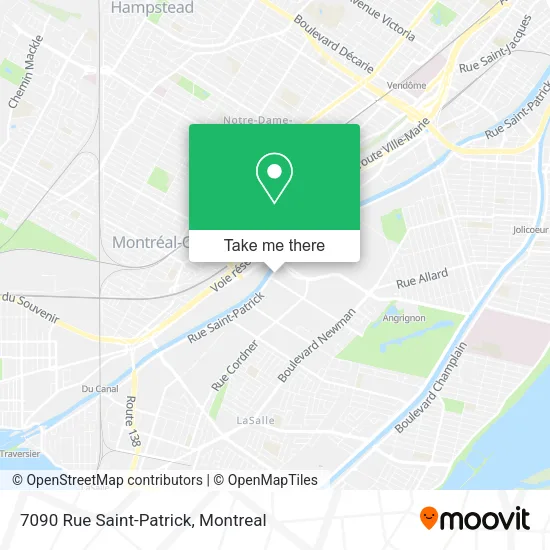 7090 Rue Saint-Patrick map