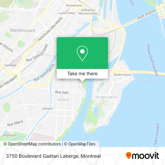3750 Boulevard Gaétan Laberge map