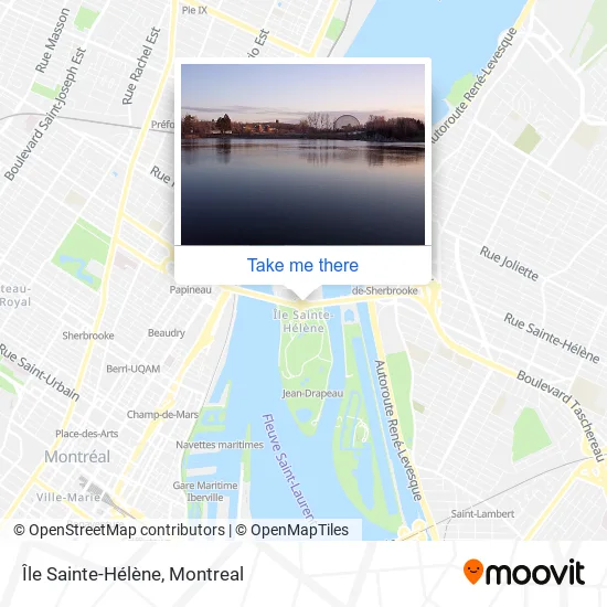 Île Sainte-Hélène map