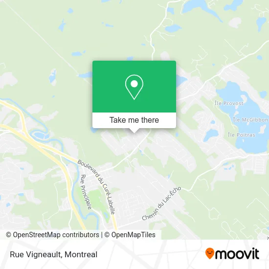 Rue Vigneault map