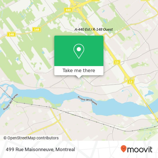 499 Rue Maisonneuve map