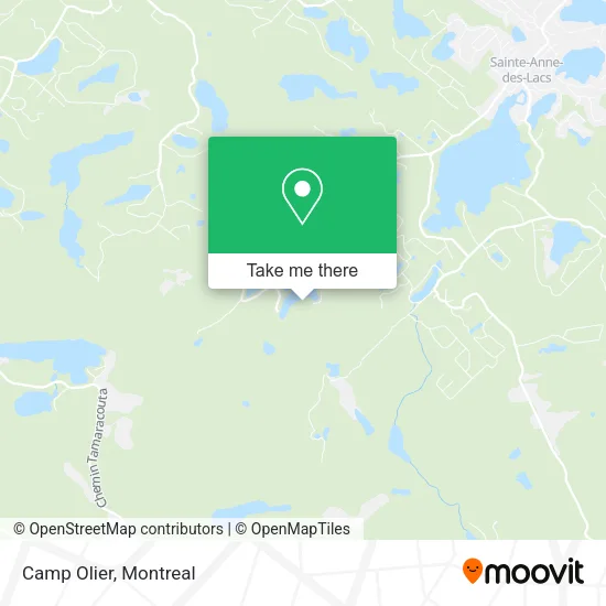 Camp Olier map