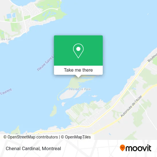 Chenal Cardinal map