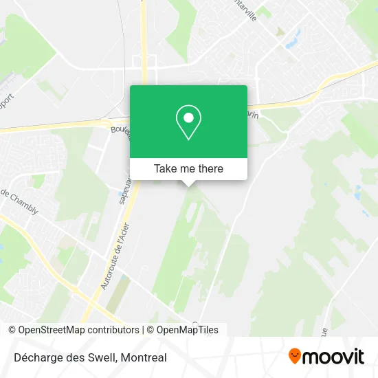 Décharge des Swell map