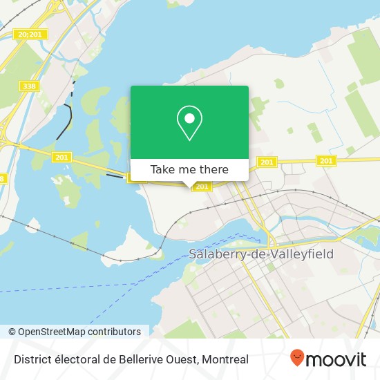 District électoral de Bellerive Ouest map