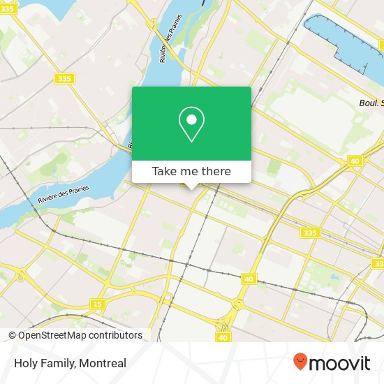 Holy Family map