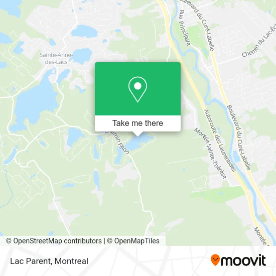 Lac Parent map