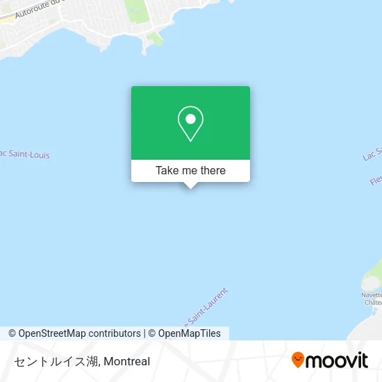 セントルイス湖 map