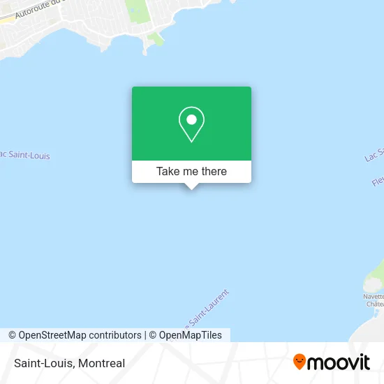 Saint-Louis map