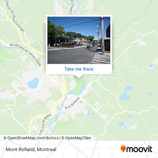 Mont-Rolland map