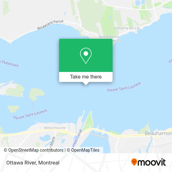 Ottawa River map