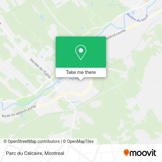 Parc du Calcaire map