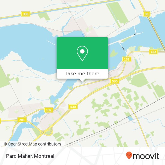 Parc Maher map