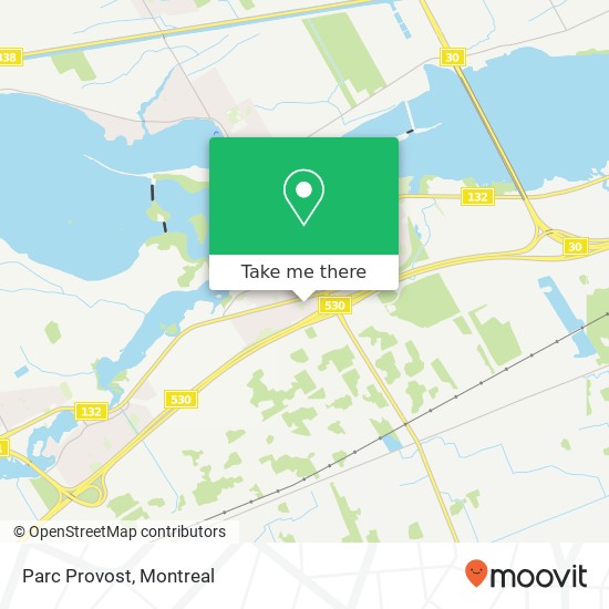 Parc Provost map