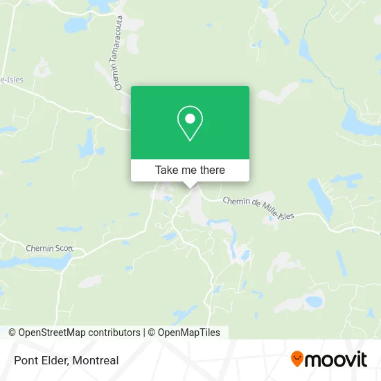 Pont Elder map