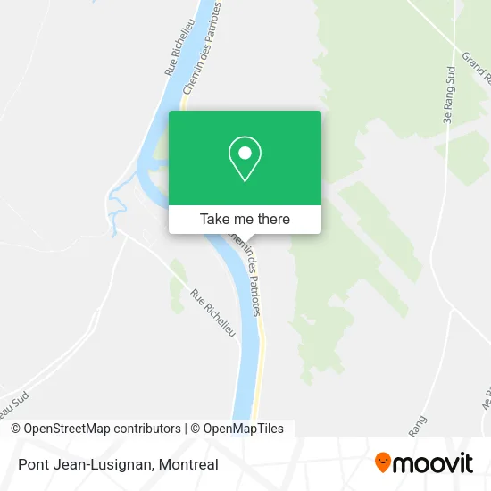 Pont Jean-Lusignan map