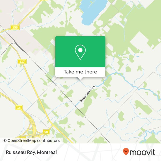 Ruisseau Roy map