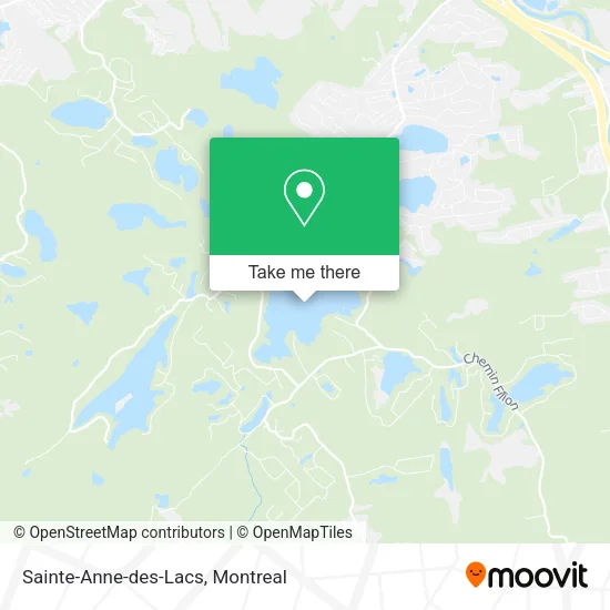 Sainte-Anne-des-Lacs map