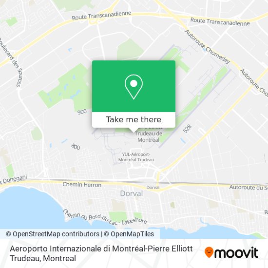 Aeroporto Internazionale di Montréal-Pierre Elliott Trudeau map