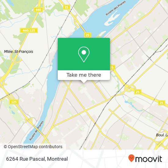 6264 Rue Pascal map