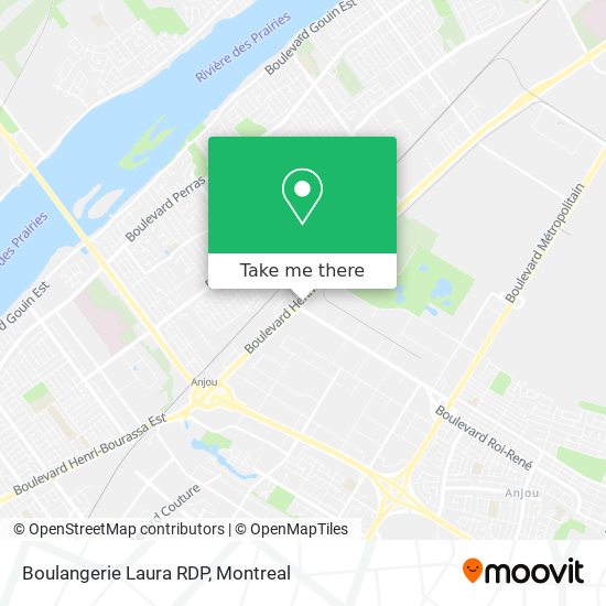 Boulangerie Laura RDP map