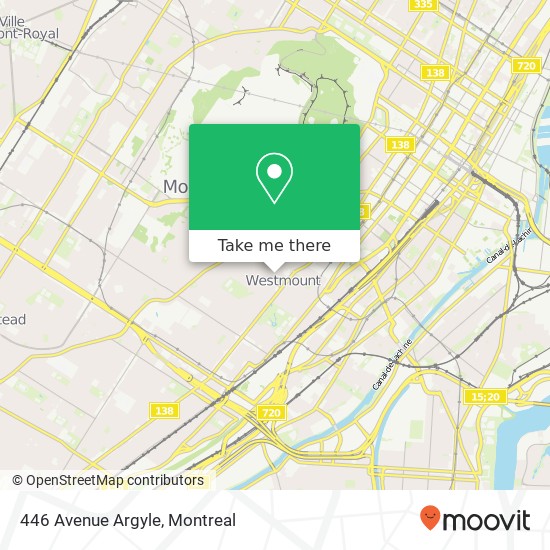 446 Avenue Argyle map