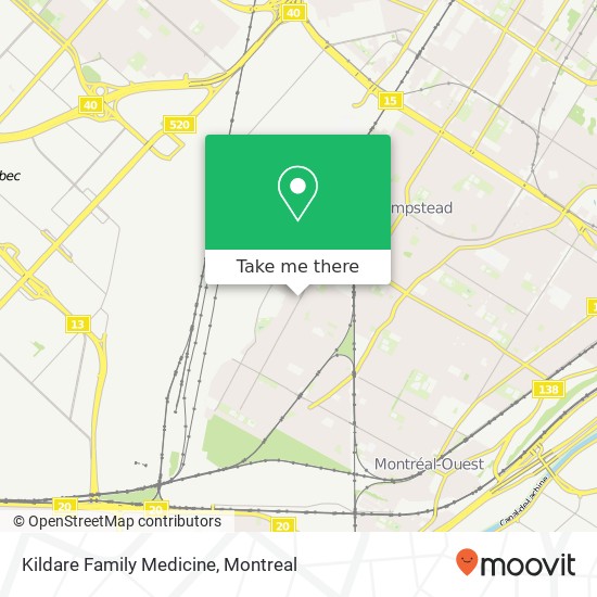 Kildare Family Medicine map