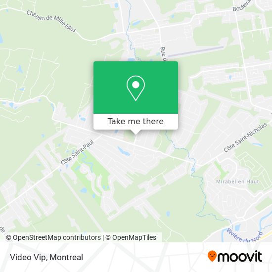 Video Vip map
