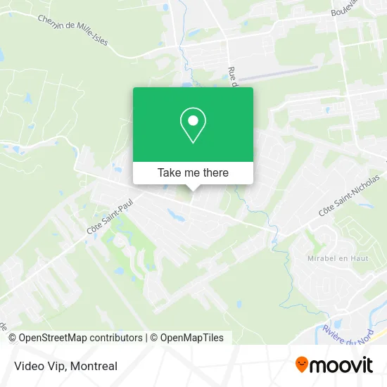 Video Vip map