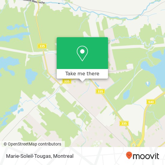 Marie-Soleil-Tougas map