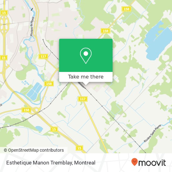 Esthetique Manon Tremblay map