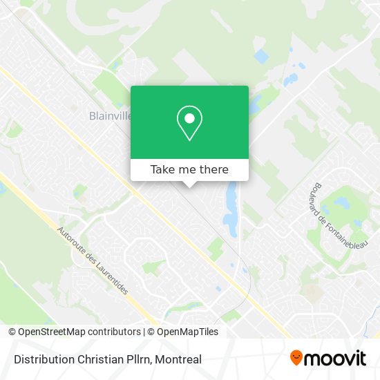 Distribution Christian Pllrn map