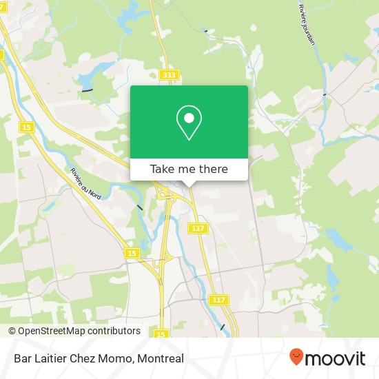 Bar Laitier Chez Momo map