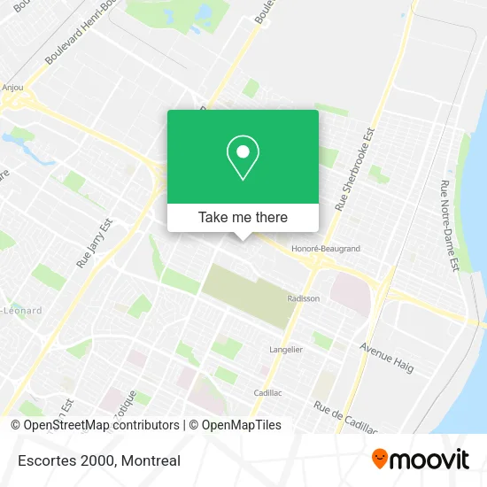 Escortes 2000 map