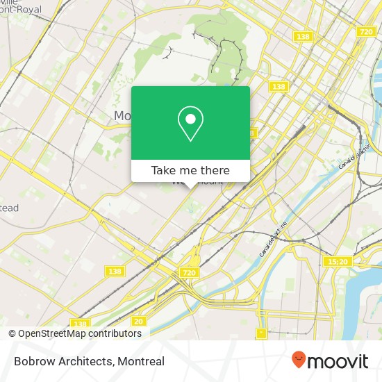 Bobrow Architects map