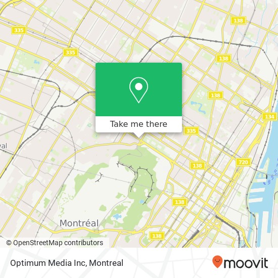 Optimum Media Inc map