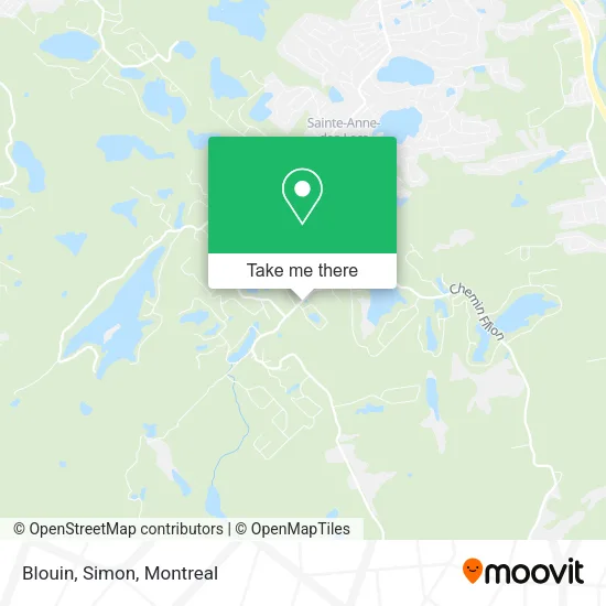 Blouin, Simon map