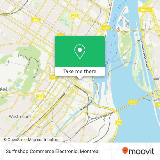 Surfnshop Commerce Electroniq map